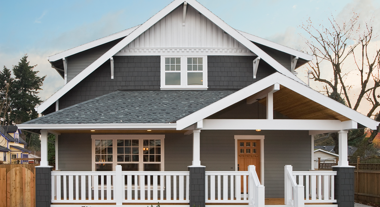 Example of craftman-style house in Tallahassee.